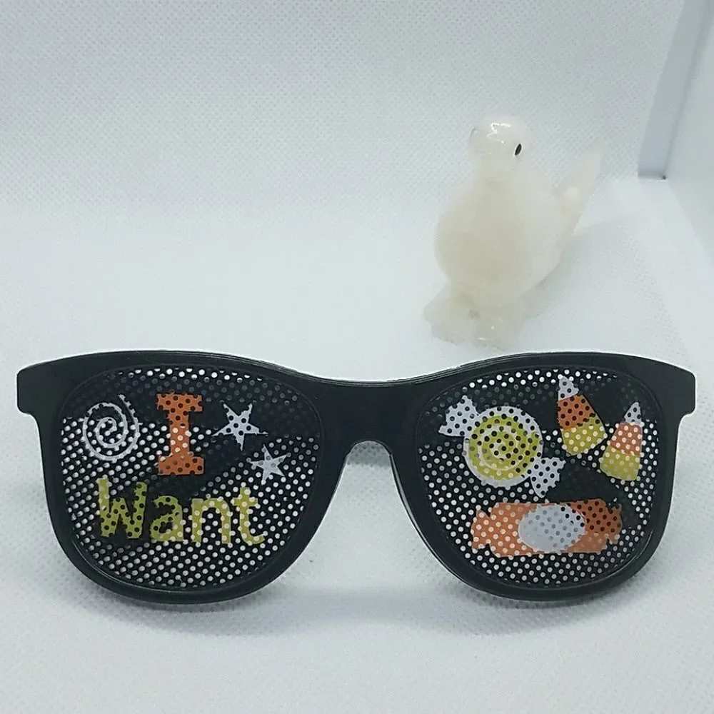 I Want Candy Halloween Glasses